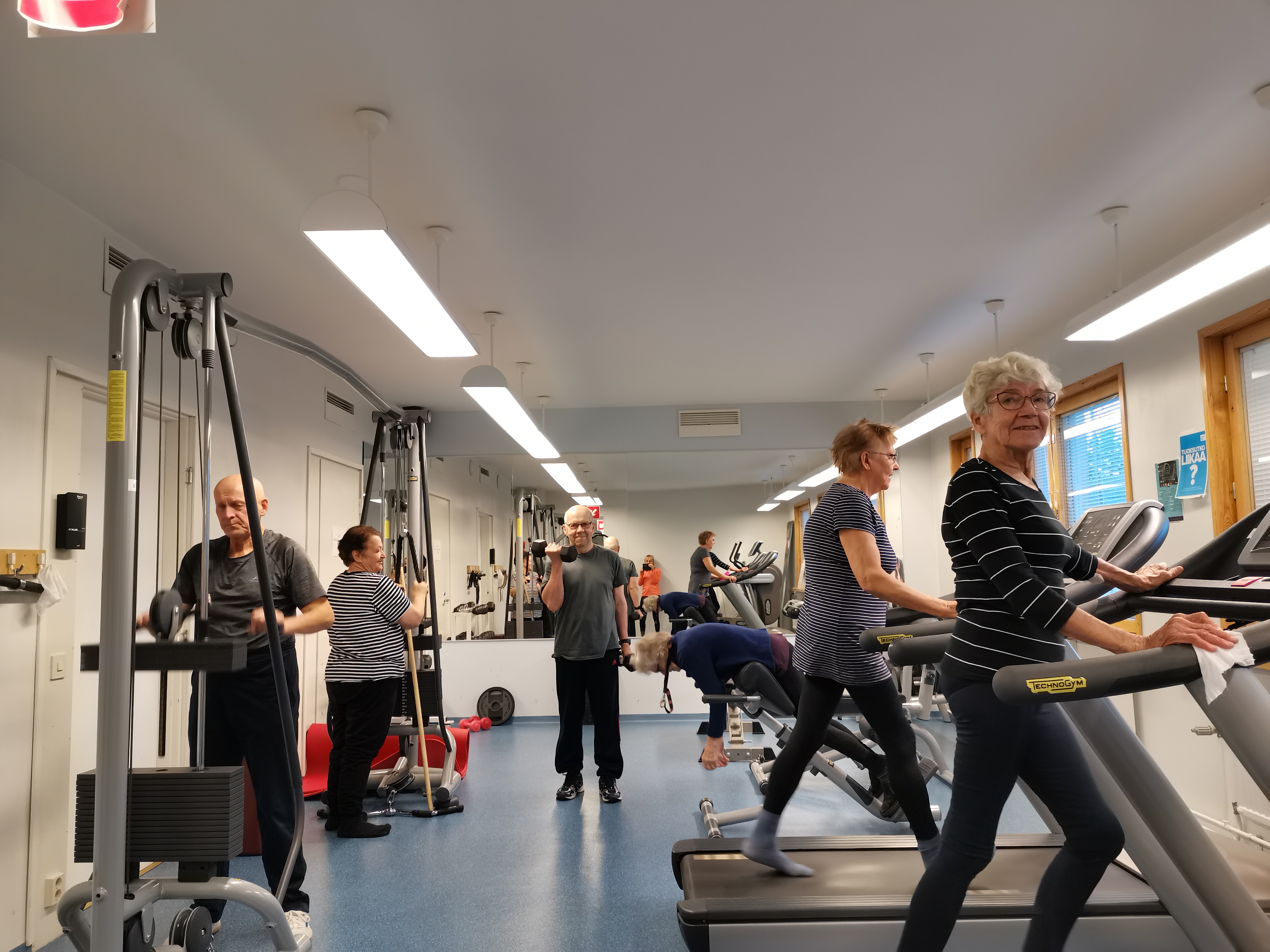 Ohjattu kuntosaliryhmä 2022