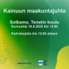 Kainuun maakuntajuhla Sotkamossa 10.8.2025 klo 13