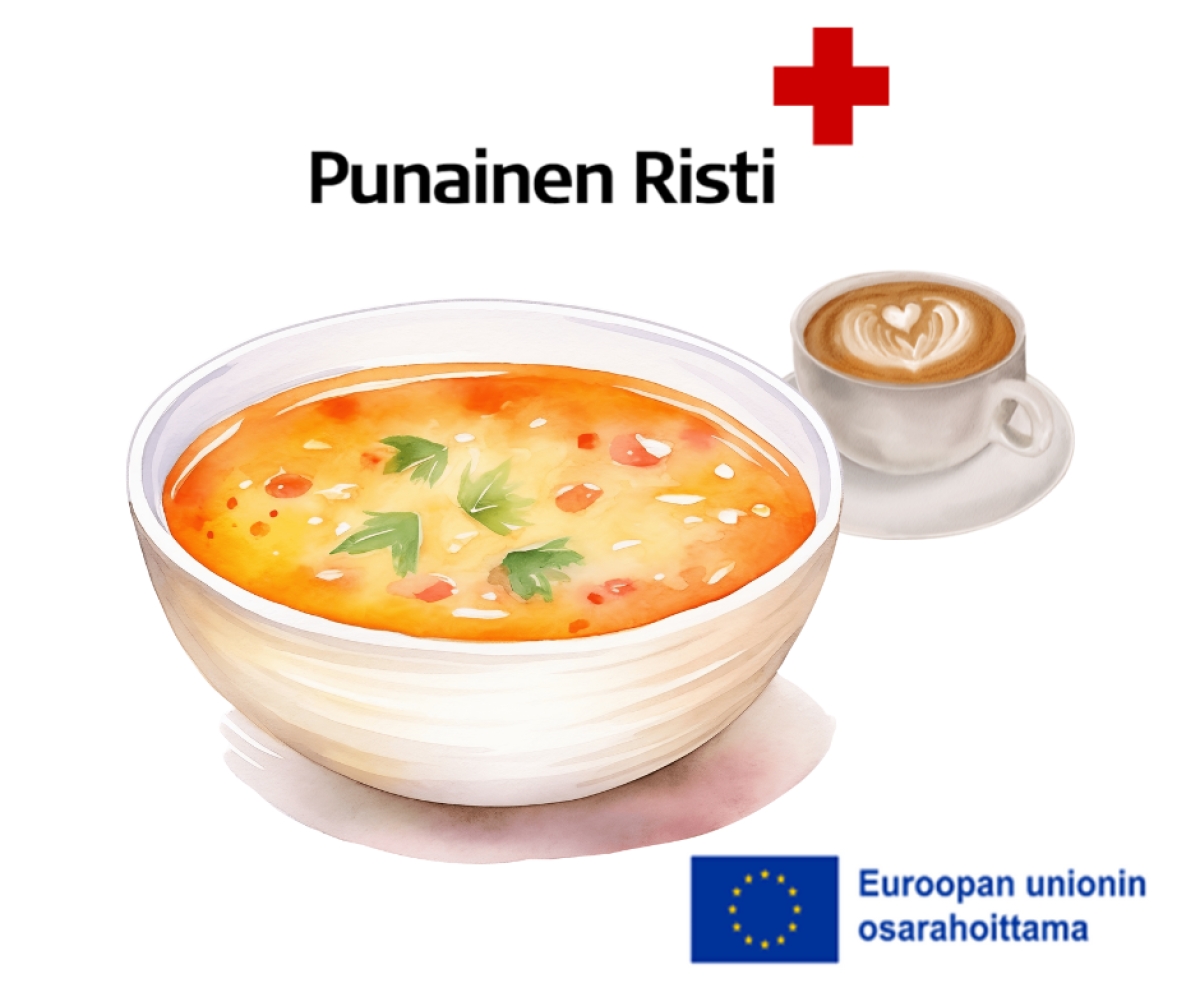 SPR:n Hyrynsalmen osasto tarjoaa maksuttoman keittolounaan ja kahvit 3.11.