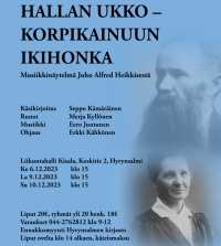 Musiikkinäytelmä Hallan Ukosta, ensi-ilta lähestyy
